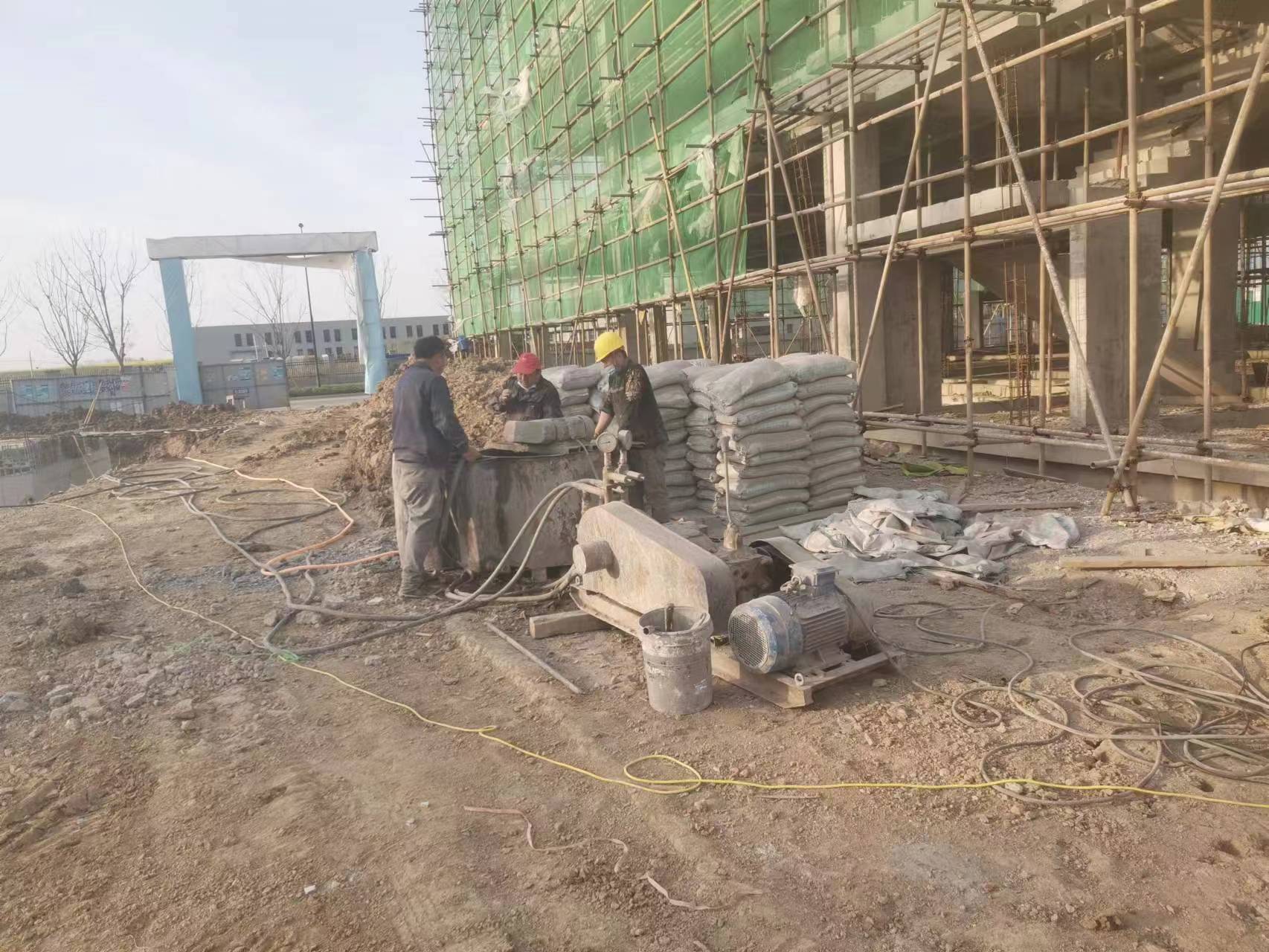 靖州别墅下沉注浆